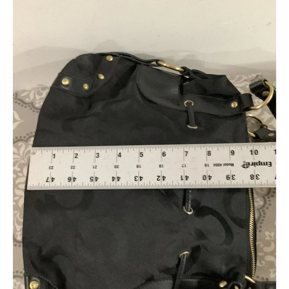 Coach handbags used large pre-owned black